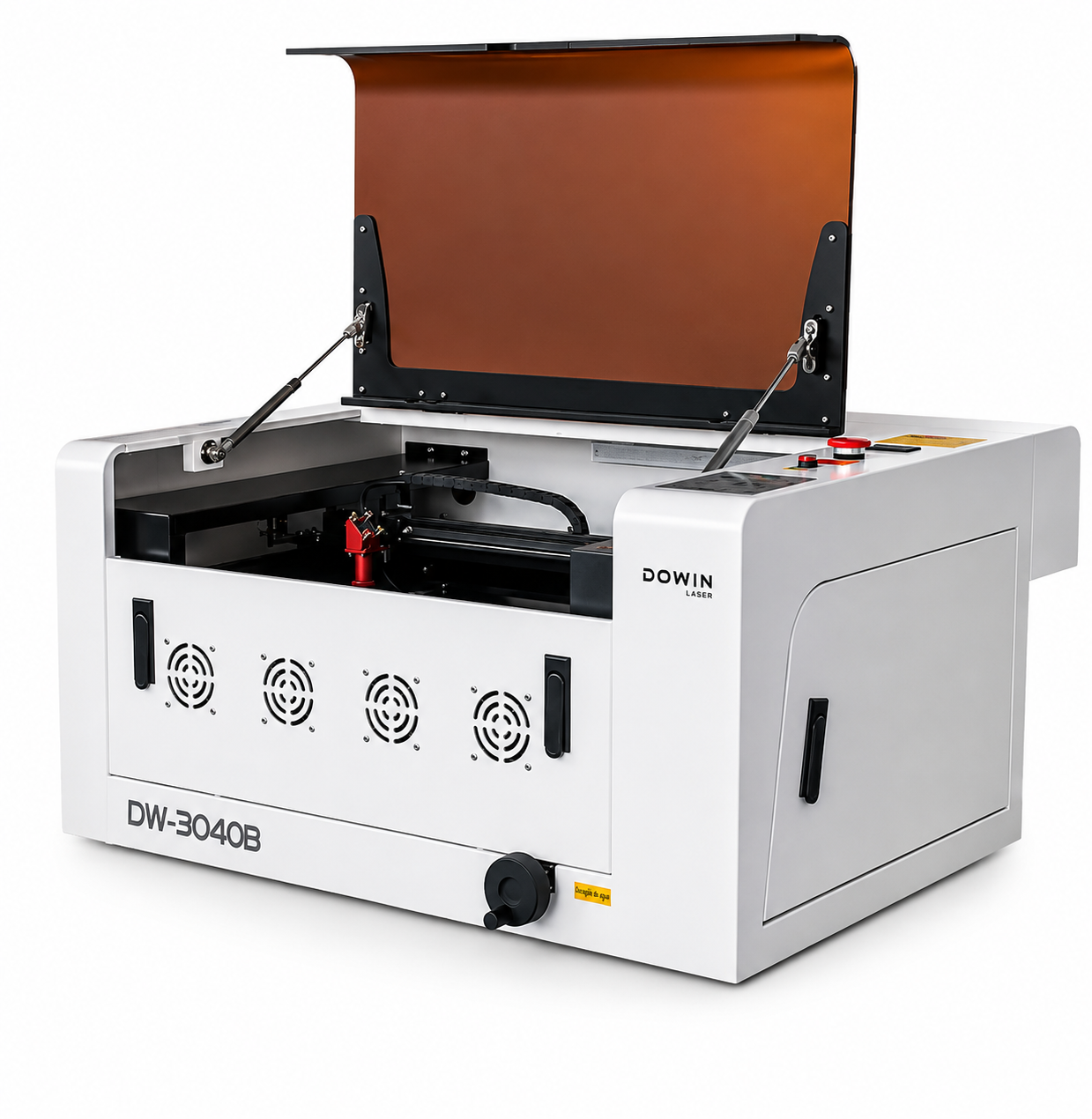 Grabadora láser CO2 compacta para sellos DW-3040B